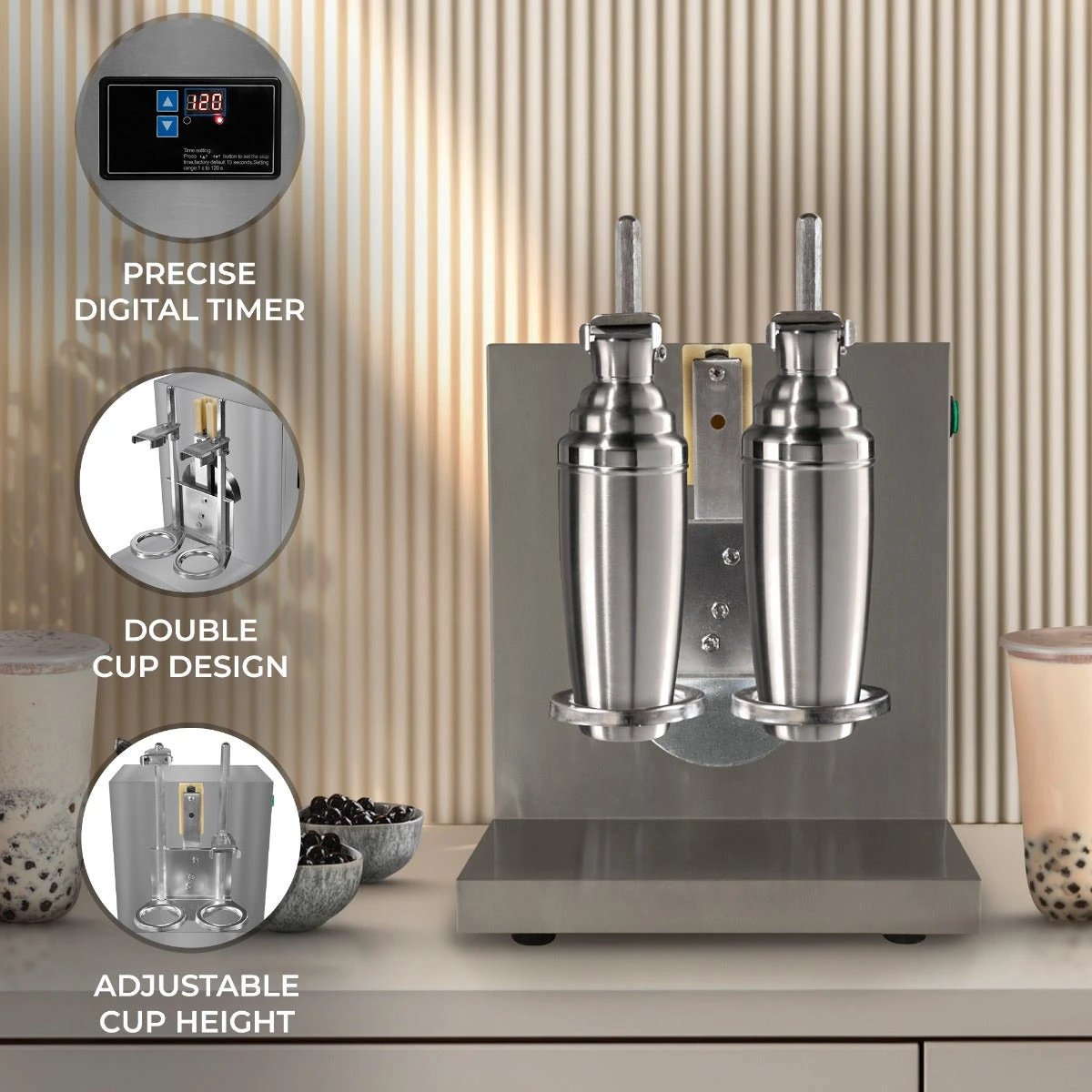 Monster Shop Automatic Bubble Tea Shaker -