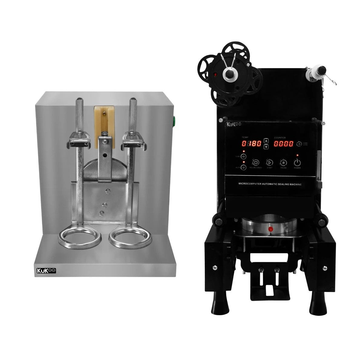 Automatic Cup Sealing Machine & Bubble Tea Shaker by Monster Shop