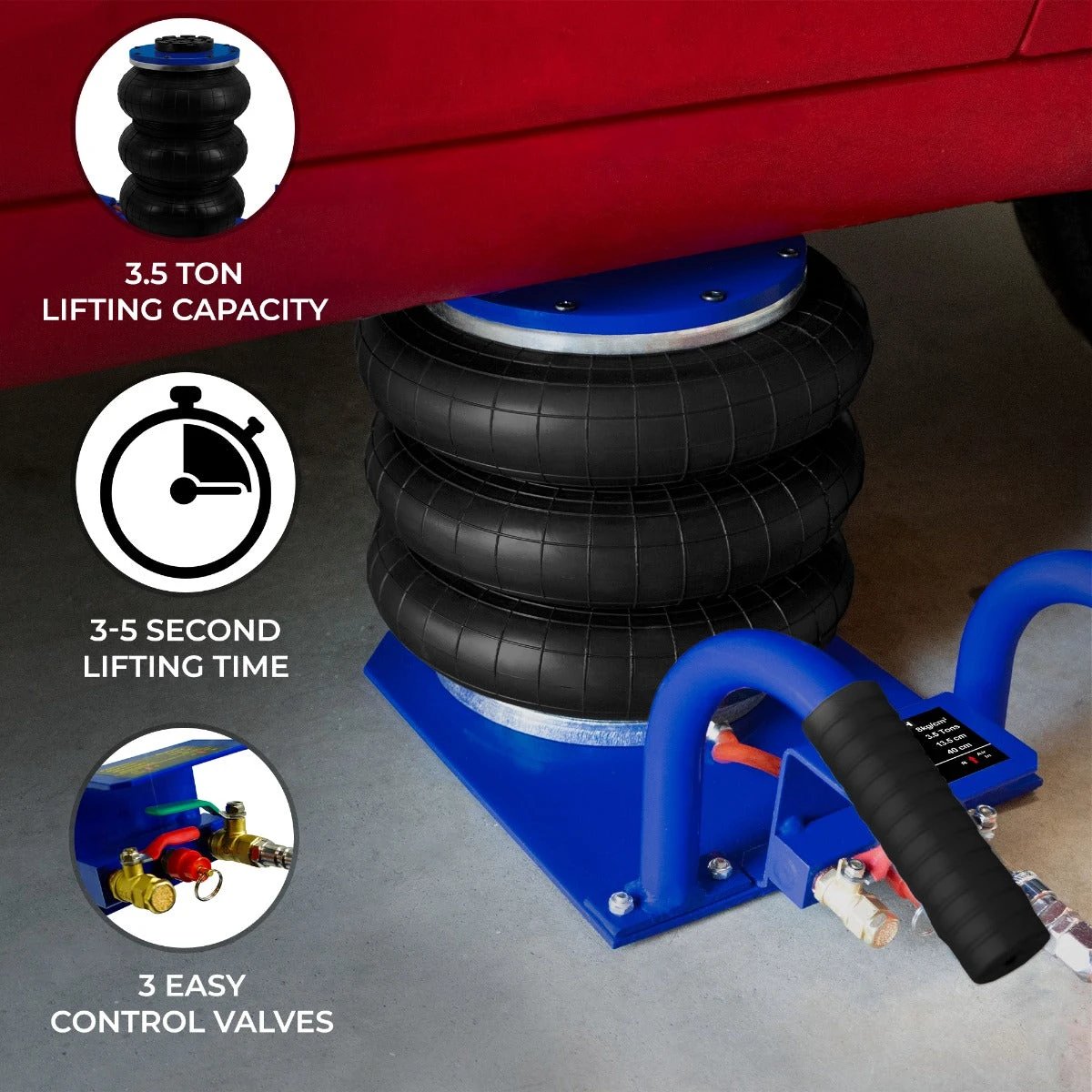 Monster Shop Air Bag Jack 3.5T Carrying Handle -