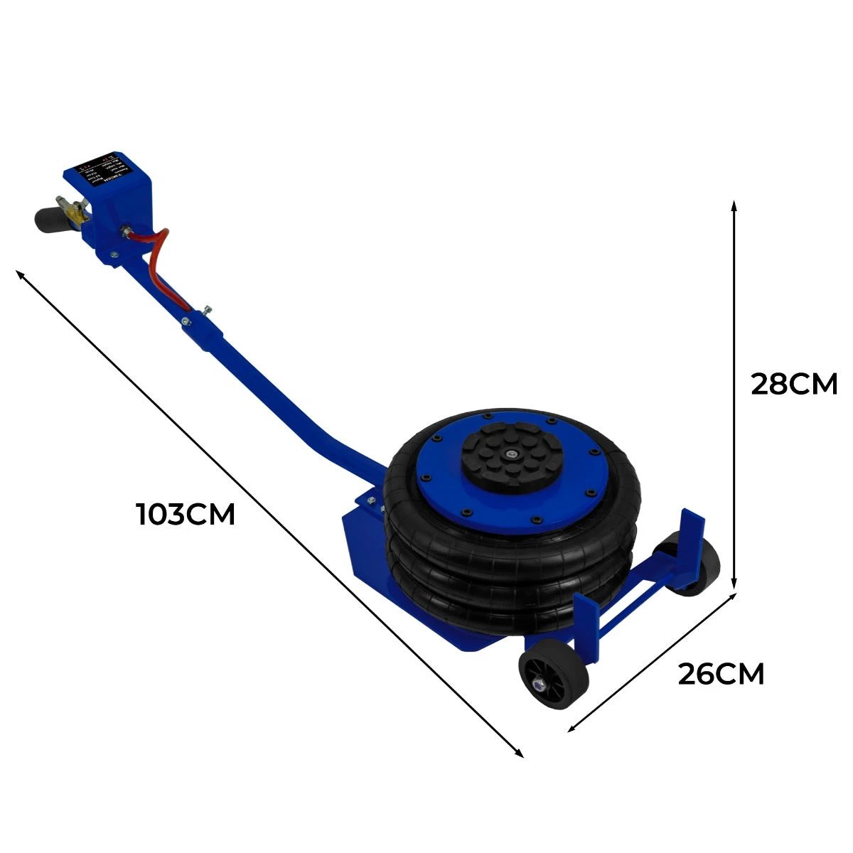 Monster Shop Air Bag Jack 3.5T Long Lever Handle -