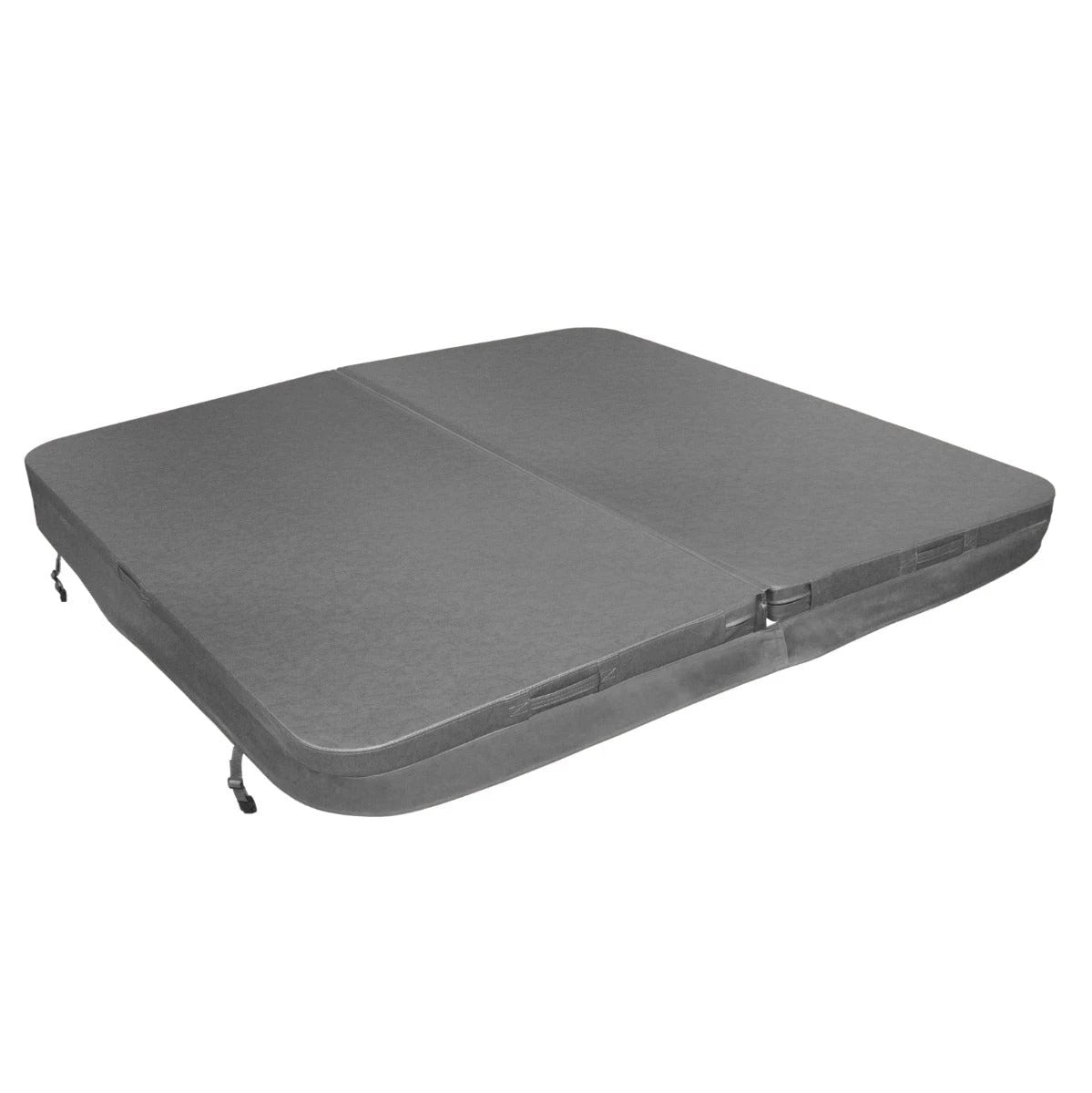 2.2m Hot Tub Spa Cover - Grey by Monster Shop