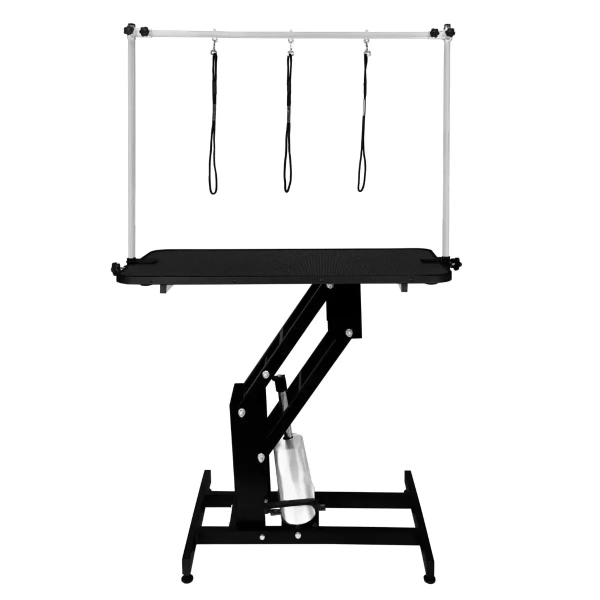 Monster Shop Black Hydraulic Grooming Table - Black Table Top -