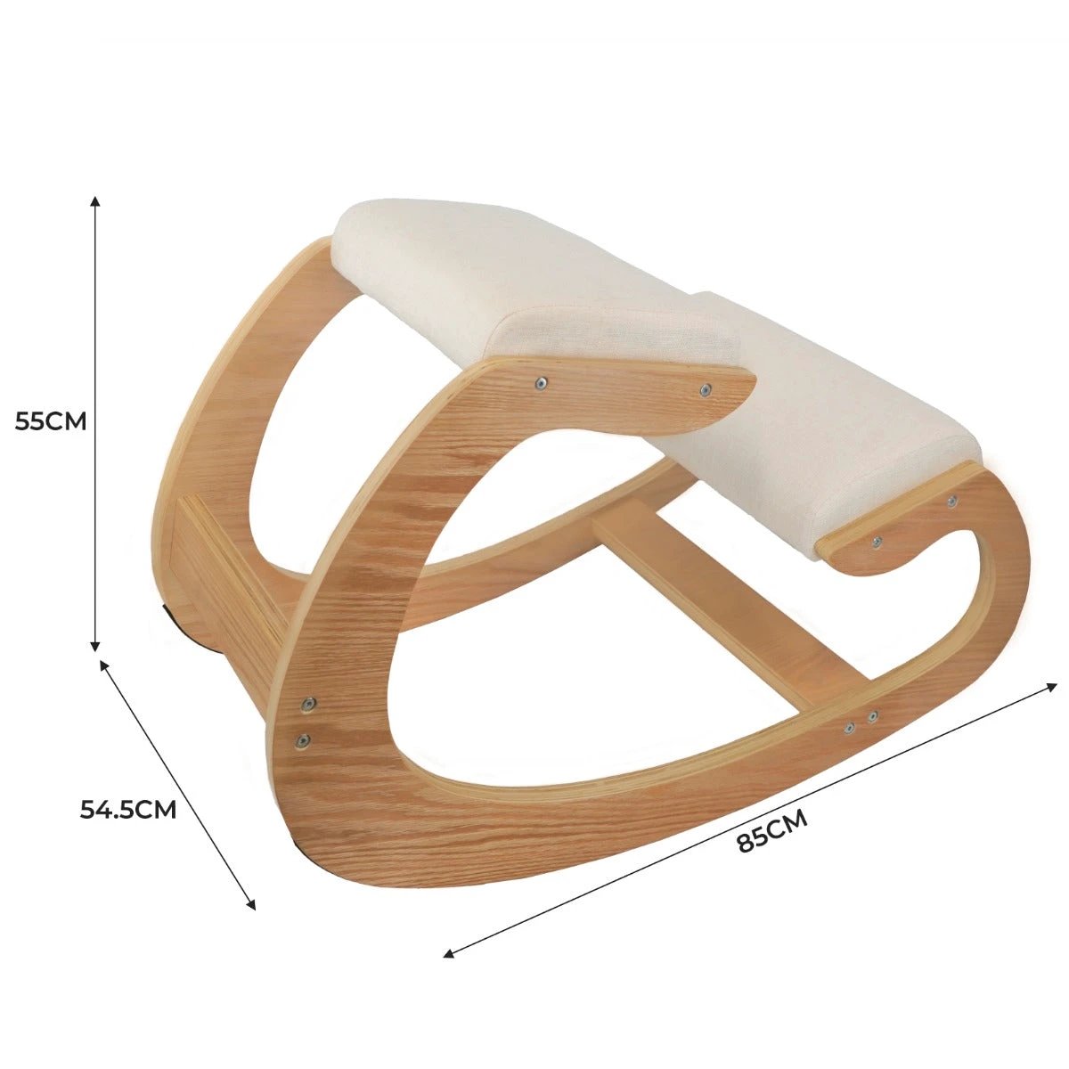 Ergonomic Kneeling Chair by Monster Shop