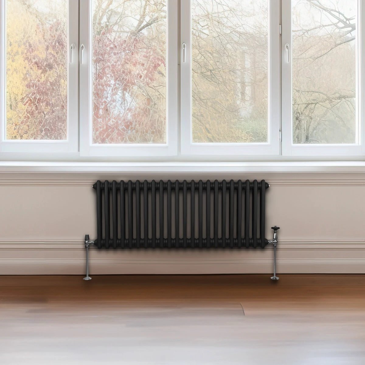 Traditional Radiator 300x1012 Black Home by Monster Shop