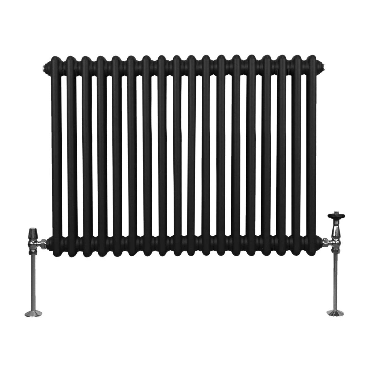 Monster Shop Premium Traditional Two Column Radiator 600x832mm Carbon Steel For Home Heating Solutions - Radiator