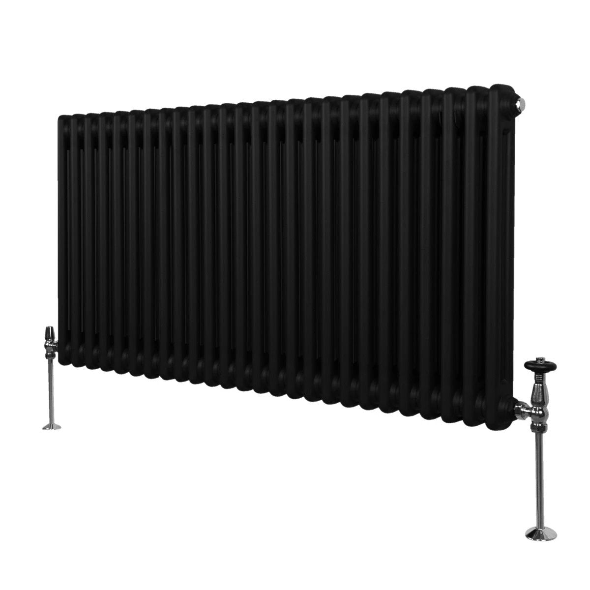 Premium Radiator 600x1192mm 2Column Black Home by Monster Shop