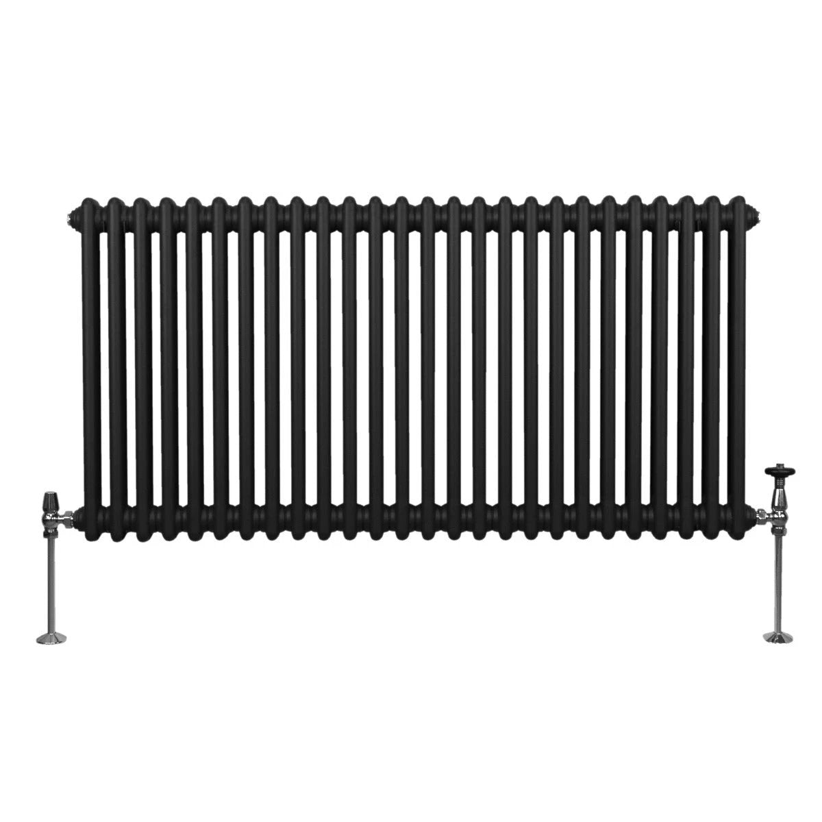Premium Radiator 600x1192mm 2Column Black Home by Monster Shop