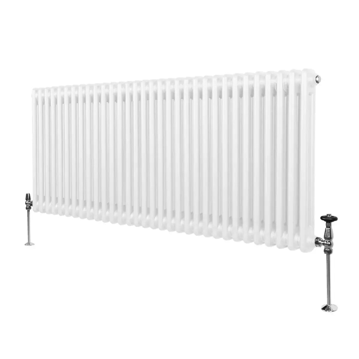 Monster Shop Traditional 2 Column Radiator - 600 x 1462mm - White -