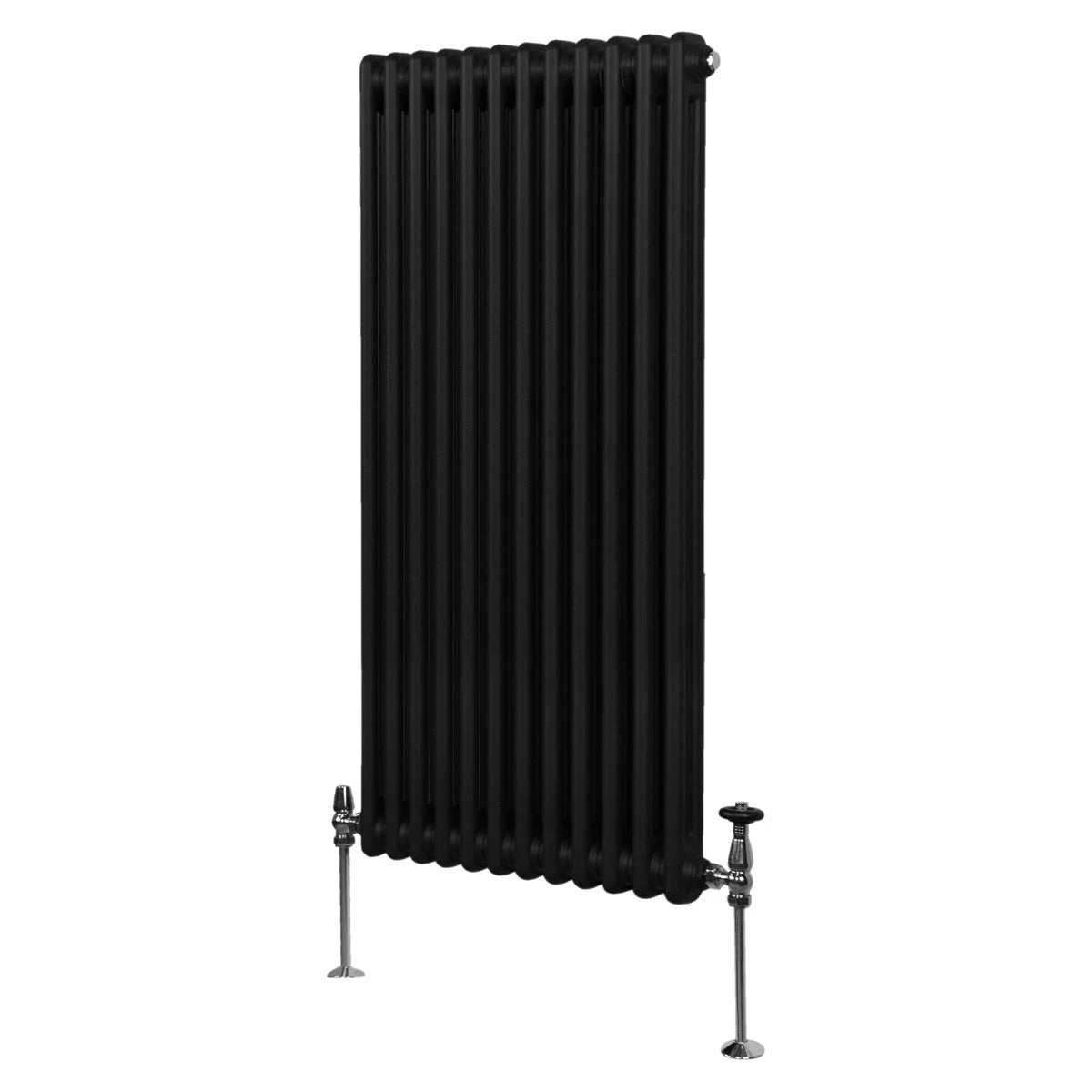Classic Radiator 1500x562mm TwoColumn Black Home by Monster Shop