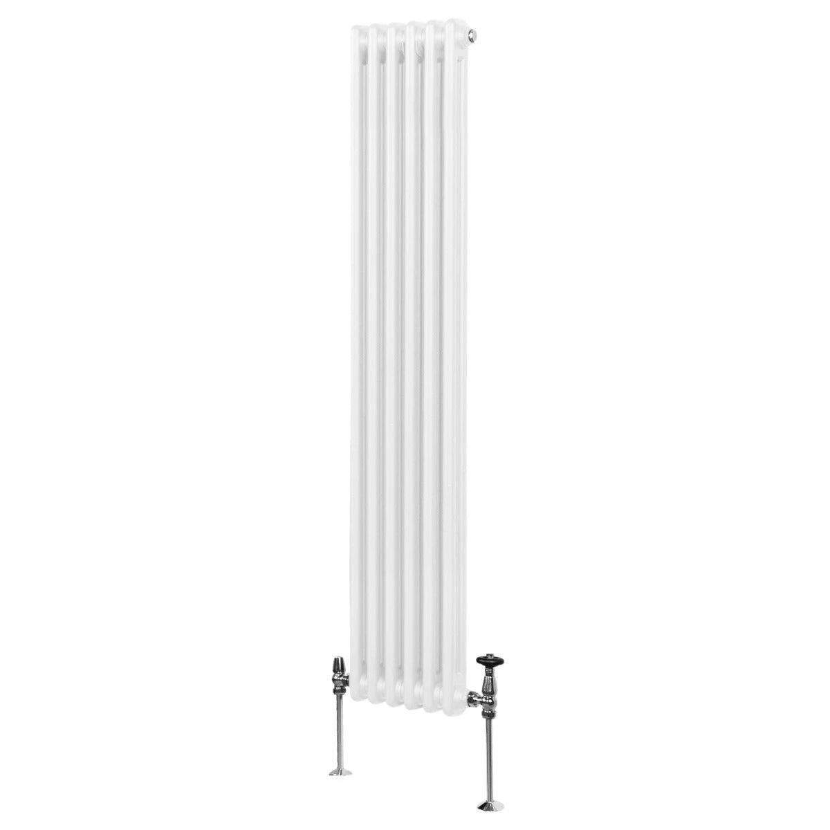 Monster Shop Premium Traditional 2 Column Radiator 1800 x 292mm White High Efficiency Home Heating Living Room - Radiator