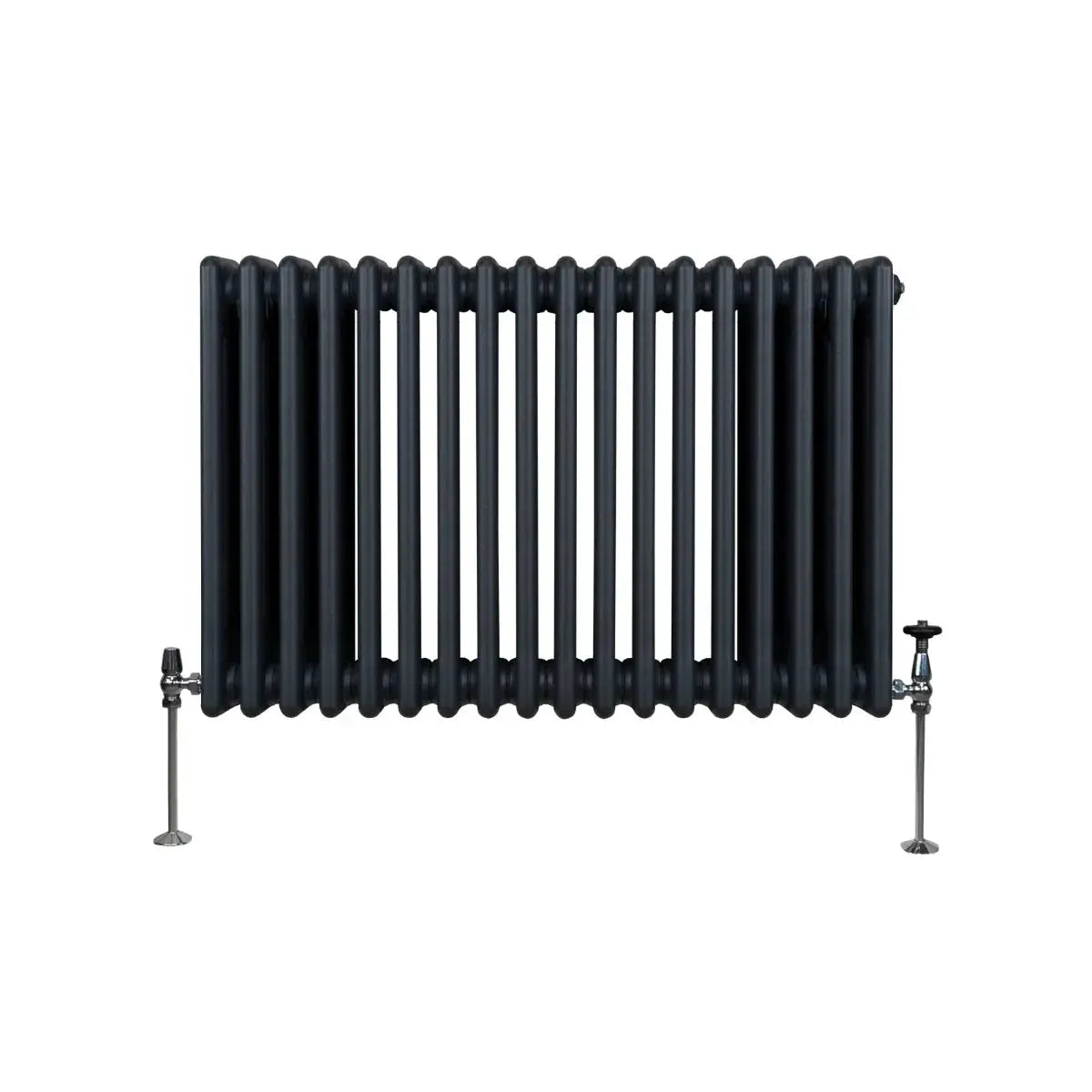 Monster Shop Traditional 3 Column Radiator - 600 x 832mm - Anthracite Grey -