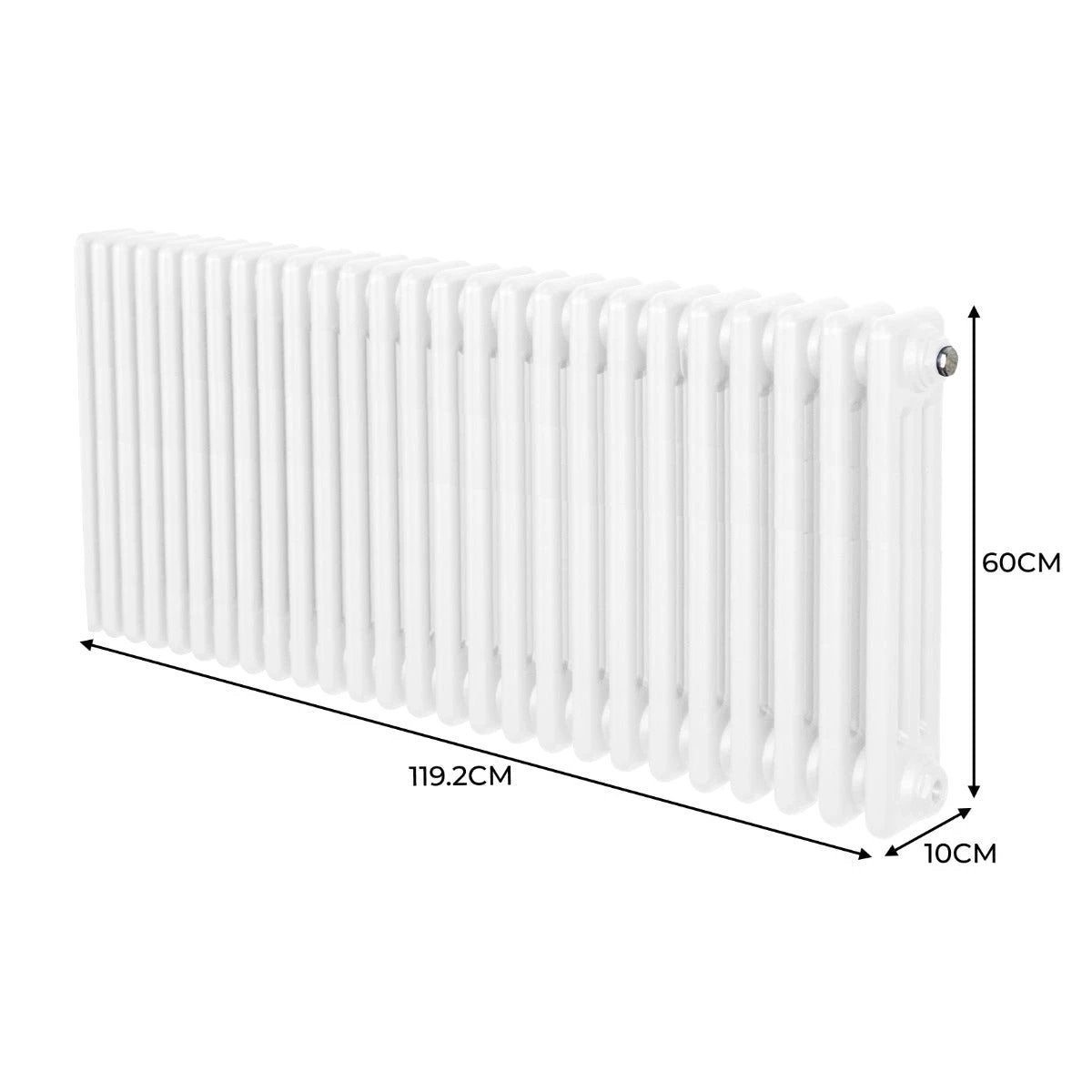 Premium Radiator 600x1192mm 3 Column Home by Monster Shop