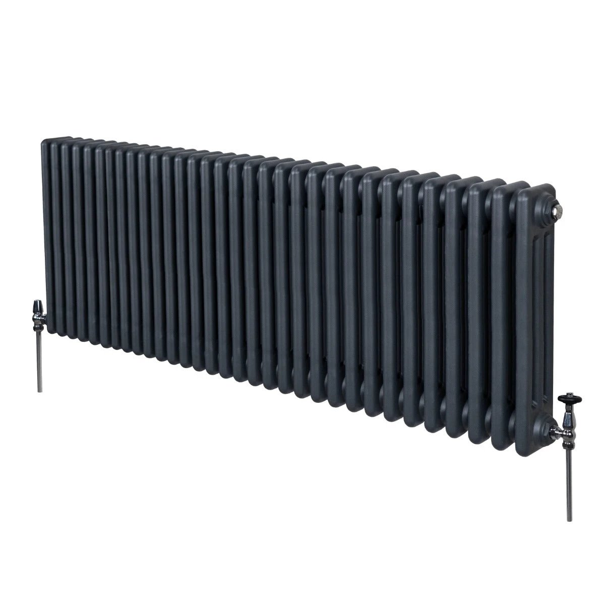 Elite 3 Column Radiator 600x1462mm Grey Home by Monster Shop