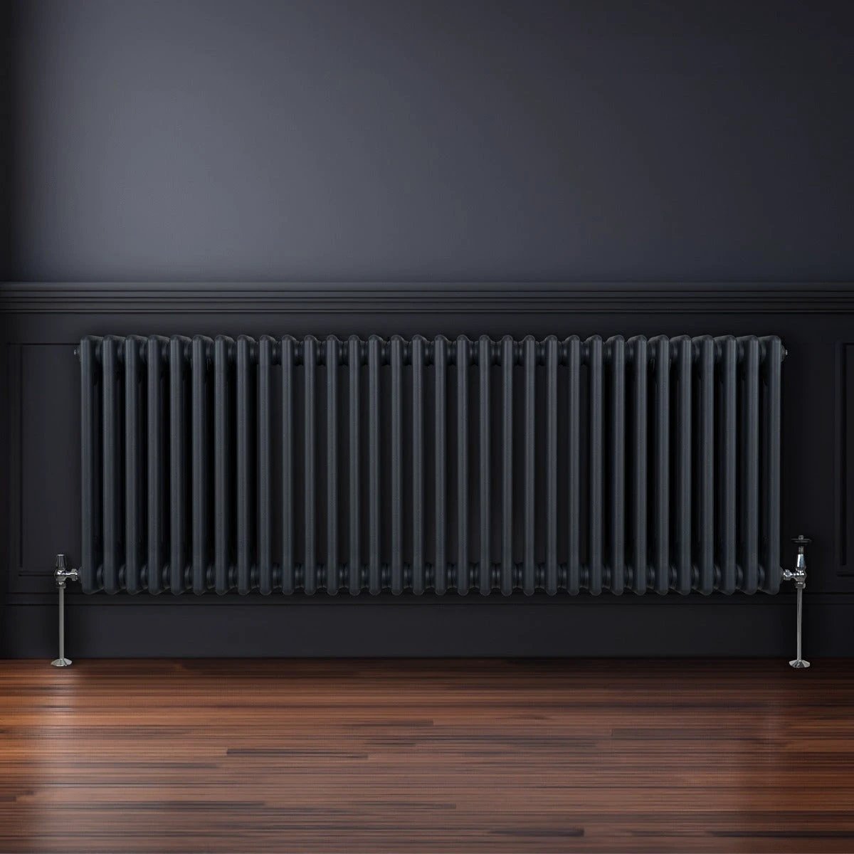 Elite 3 Column Radiator 600x1462mm Grey Home by Monster Shop