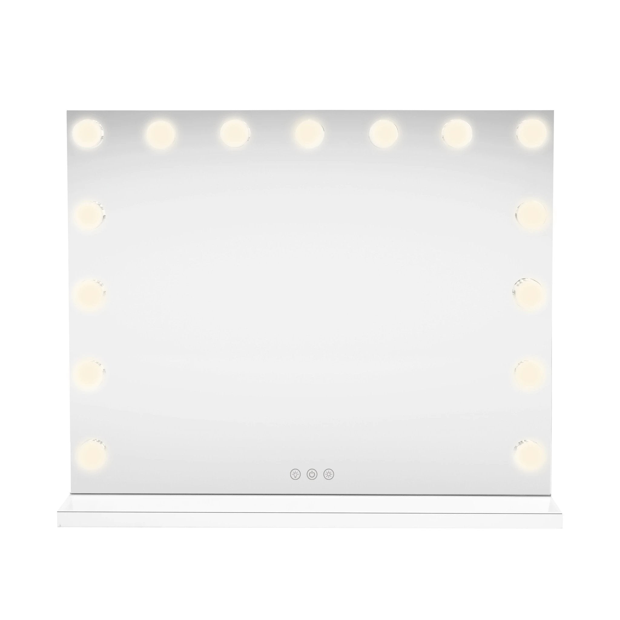 LED Bluetooth Mirror - 58 x 46cm by Monster Shop