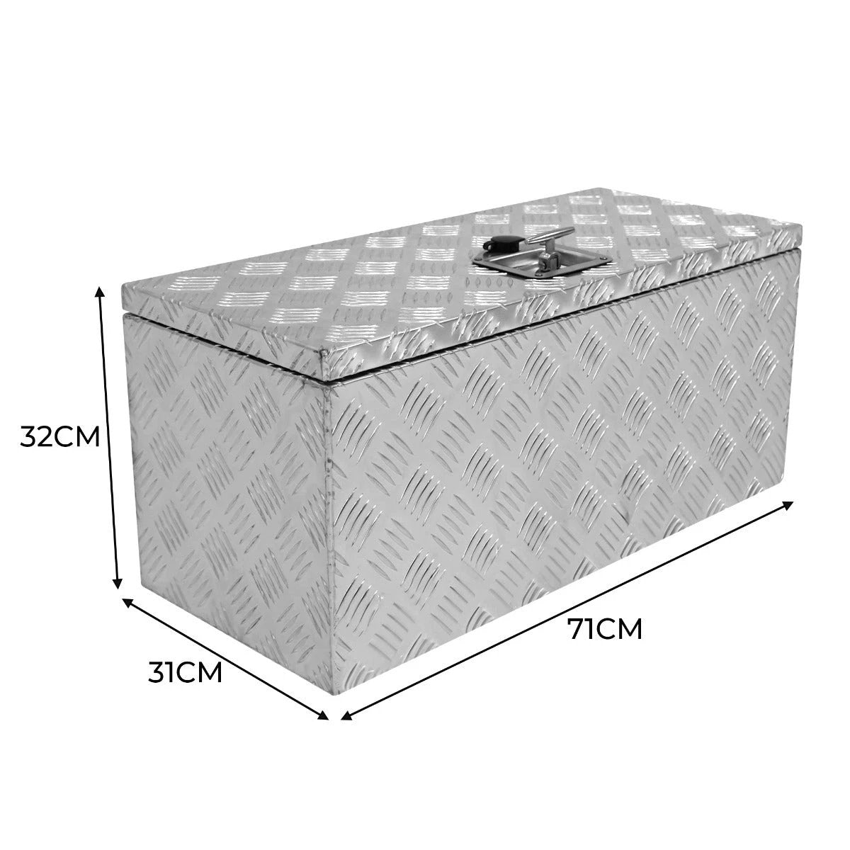 Aluminium Tool Box 70L - Large by Monster Shop