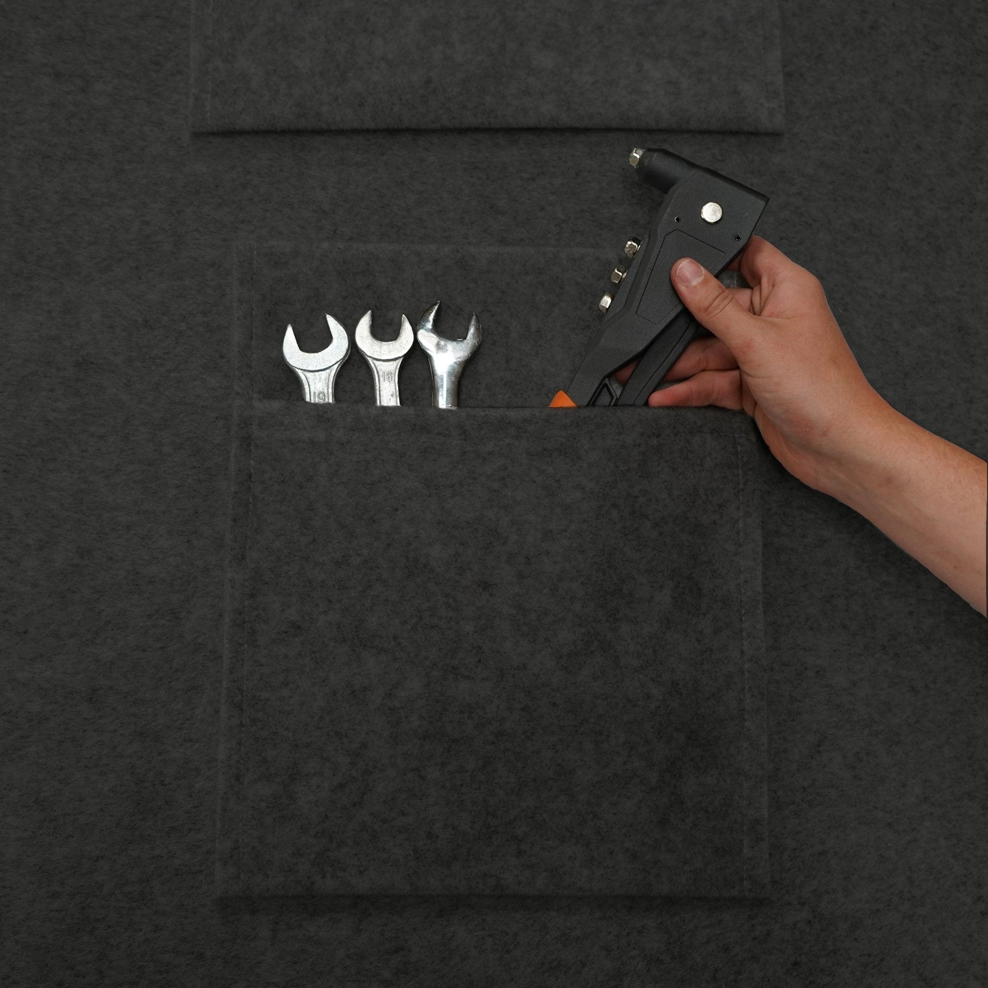 Storage Pouches - Anthracite Grey by Monster Shop