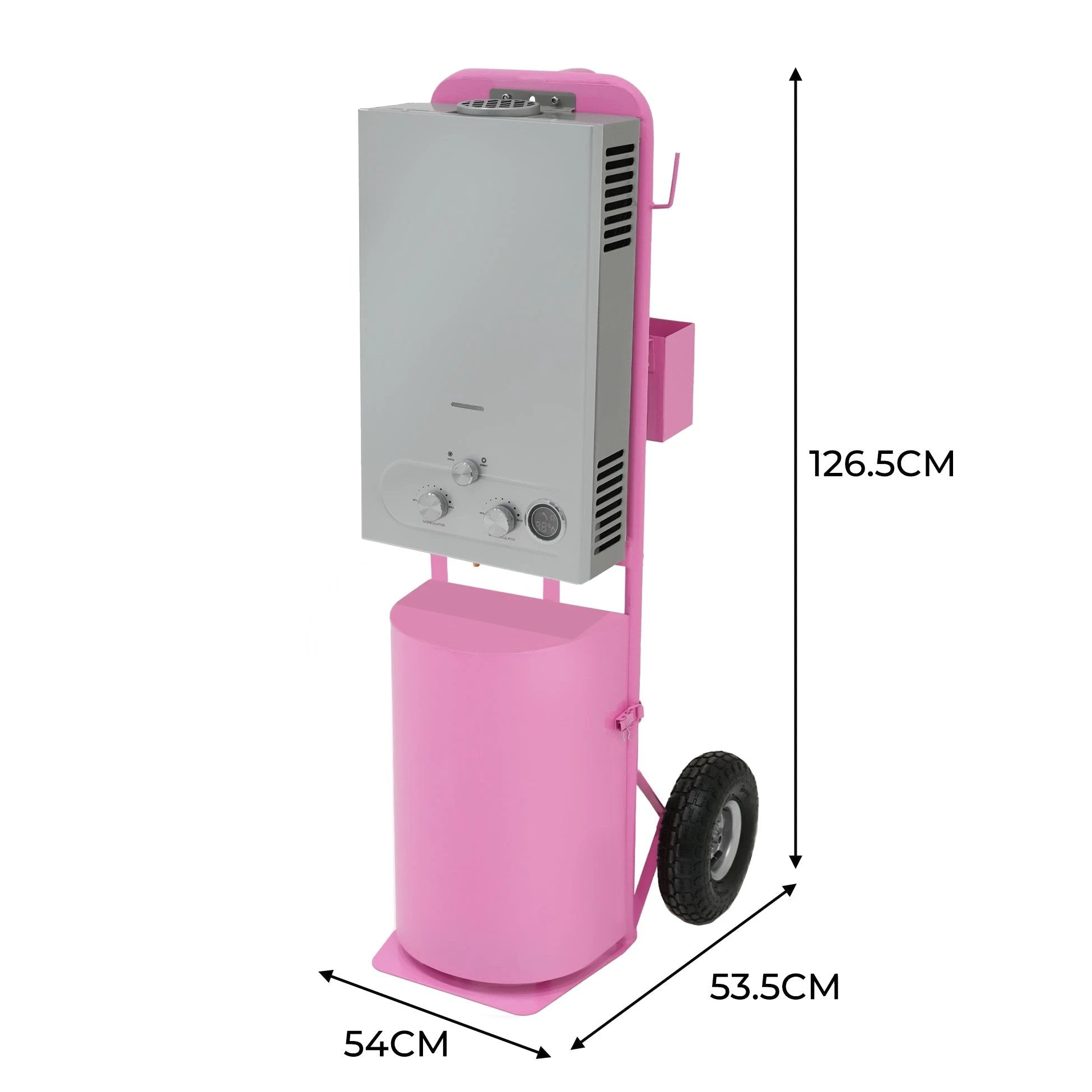 Deluxe Portable Horse Shower - Pink by Monster Shop