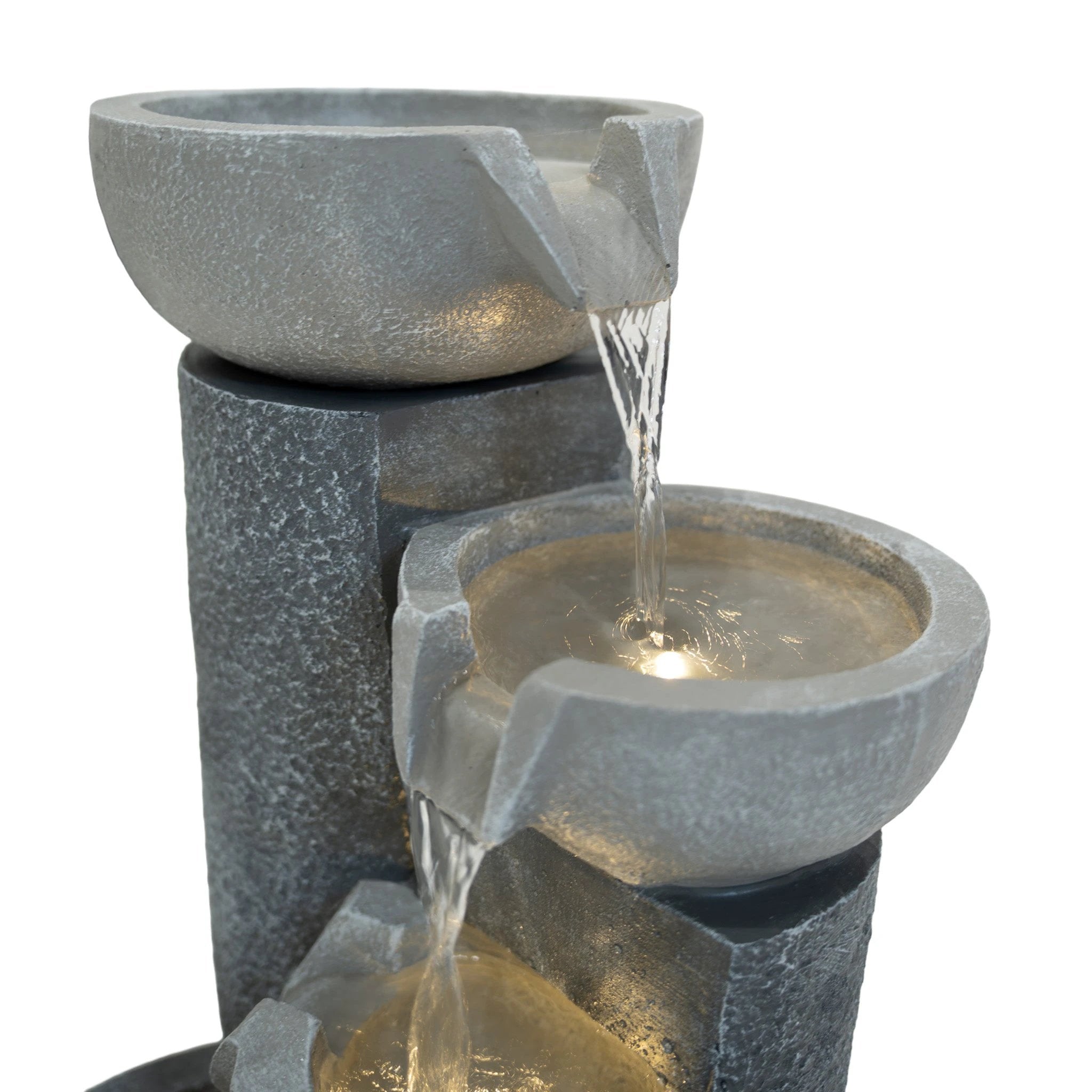 Electric Water Feature - Tranquil Tiers by Monster Shop