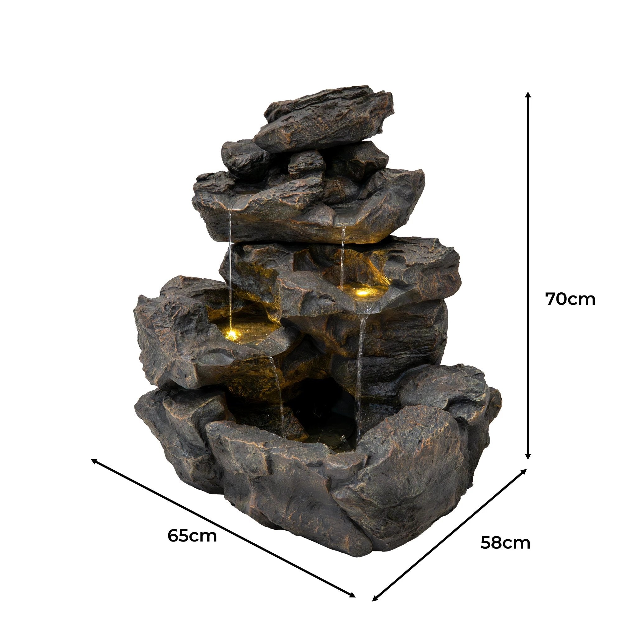 Monster Shop Electric Water Feature - Rustic Rapids -