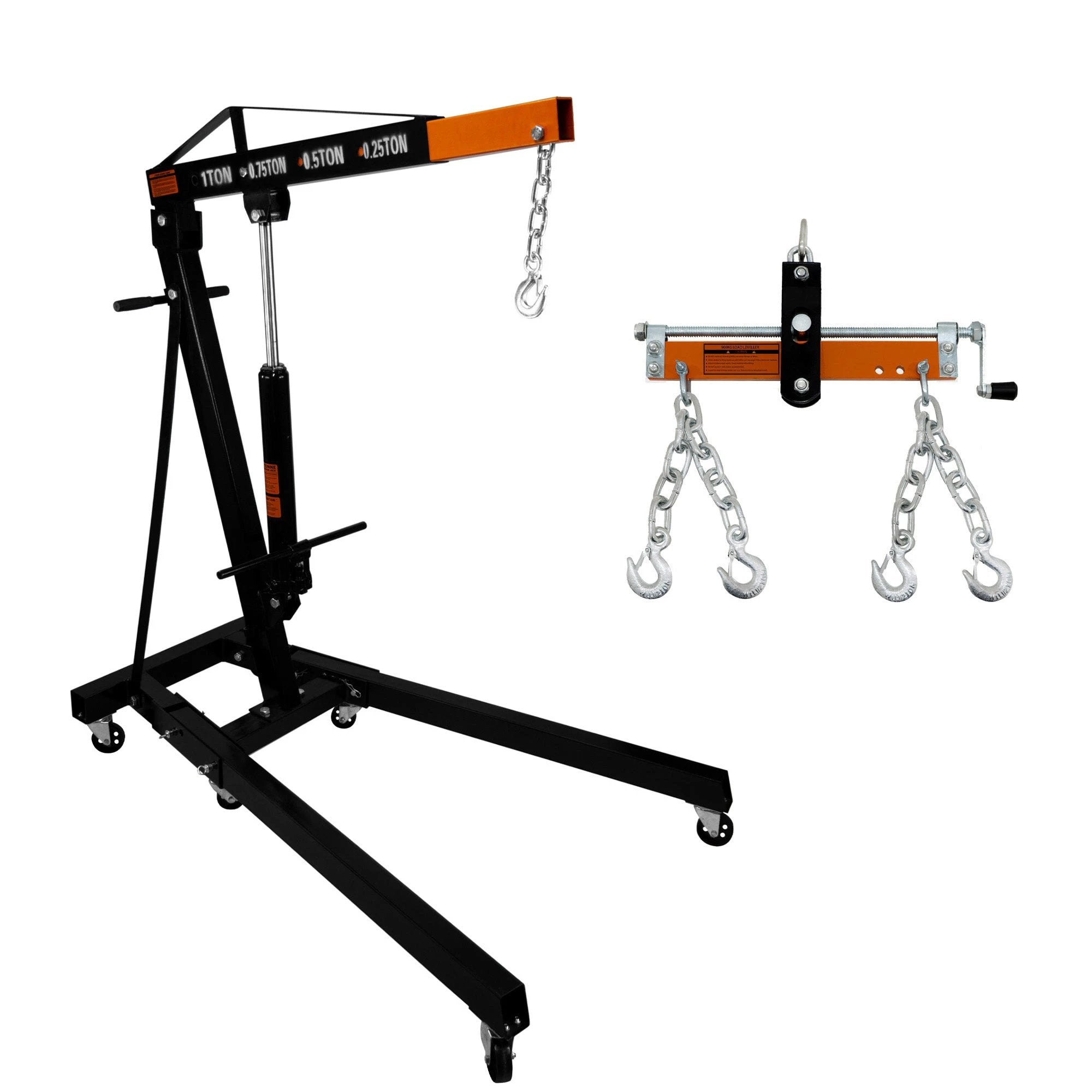 Engine Crane 1 Tonne & Load Leveller by Monster Shop