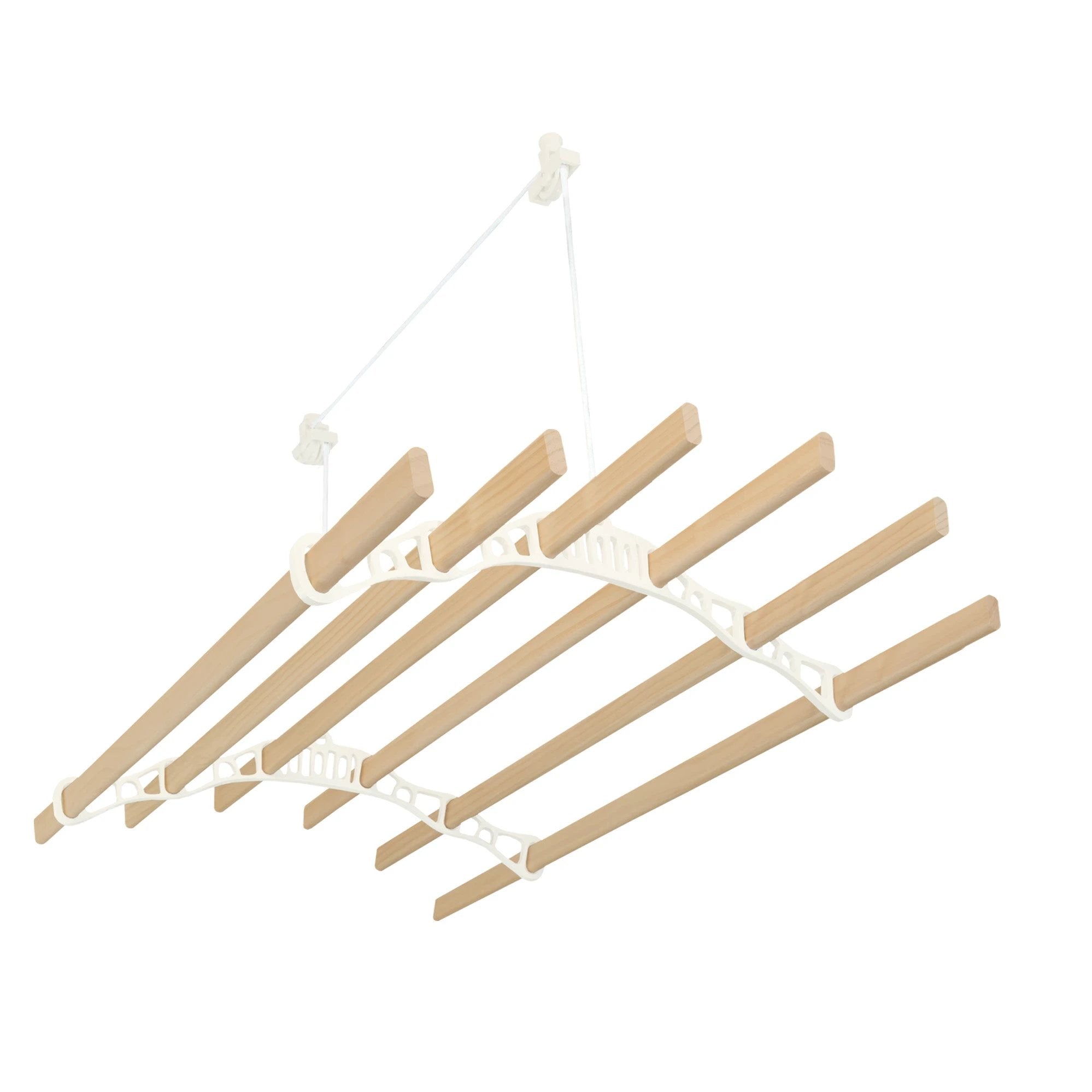 Monster Shop Clothing Airer Ceiling Pulley - Ivory - 1.5m -