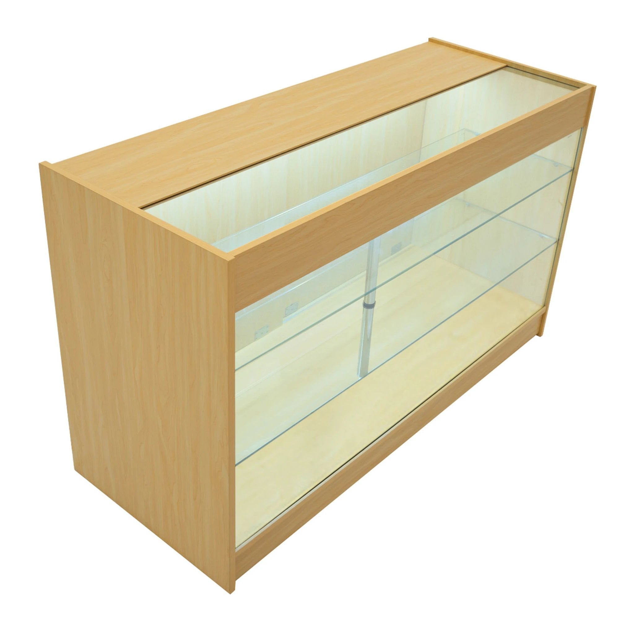 LED Retail Shop Counter K1500 - Maple by Monster Shop