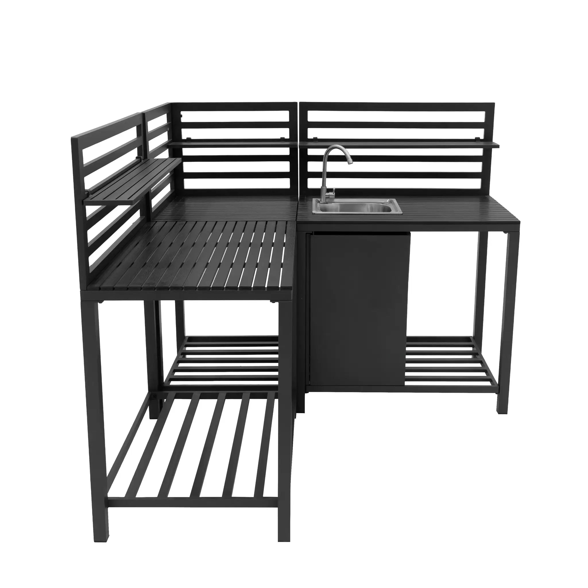 Monster Shop Aluminium Outdoor 3pc Kitchen Set -