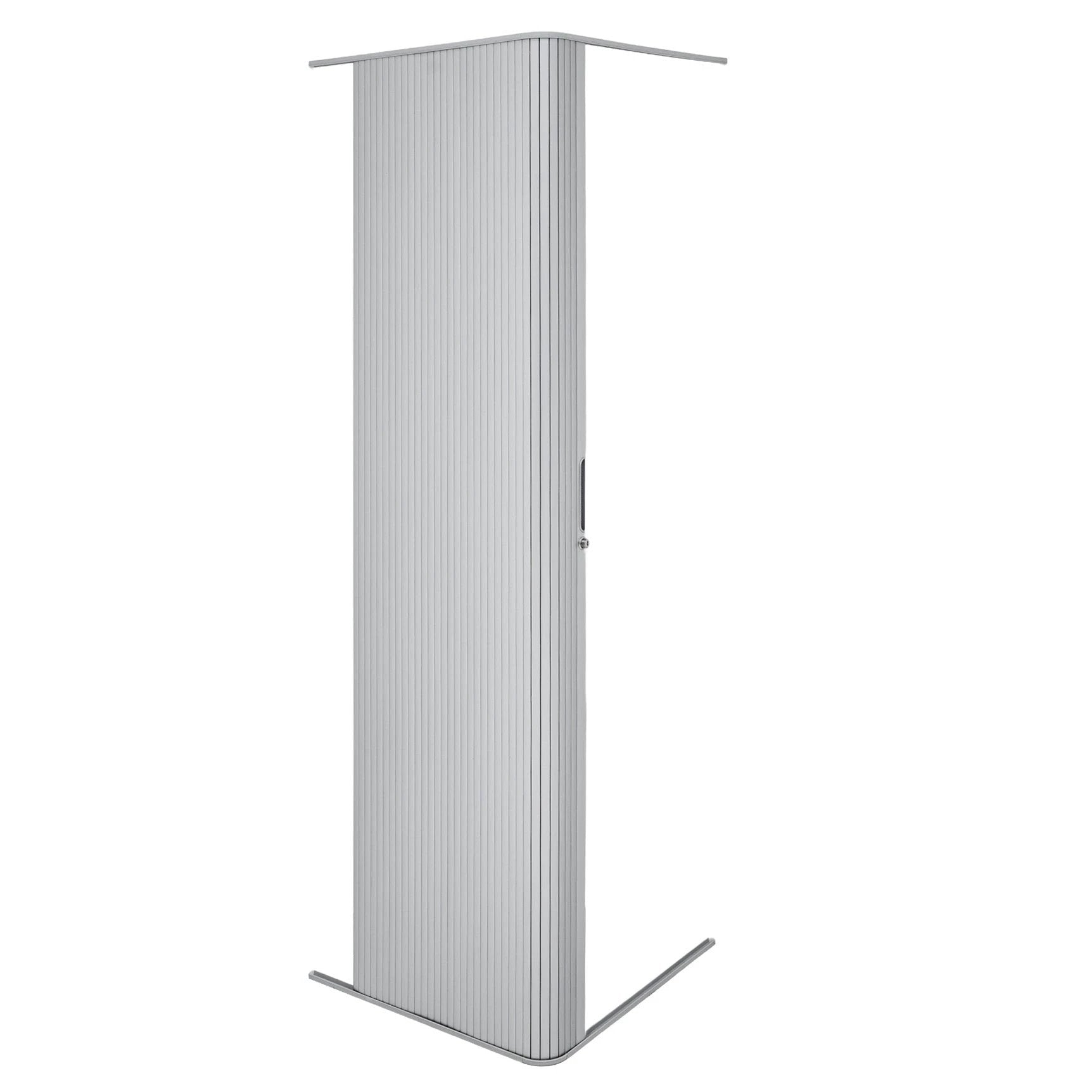 Tambour Shower Door – Silver by Monster Shop