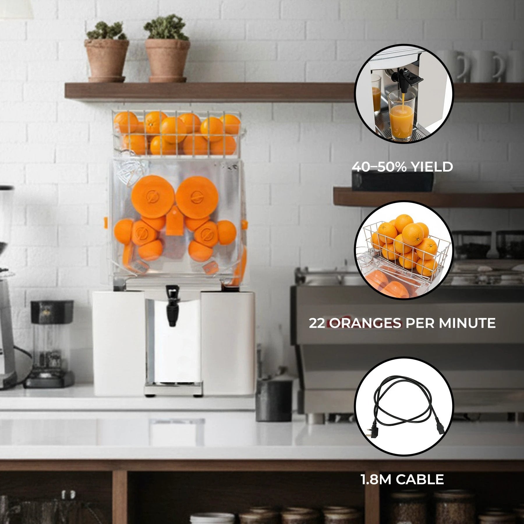 Monster Shop Commercial Fruit Juicer -