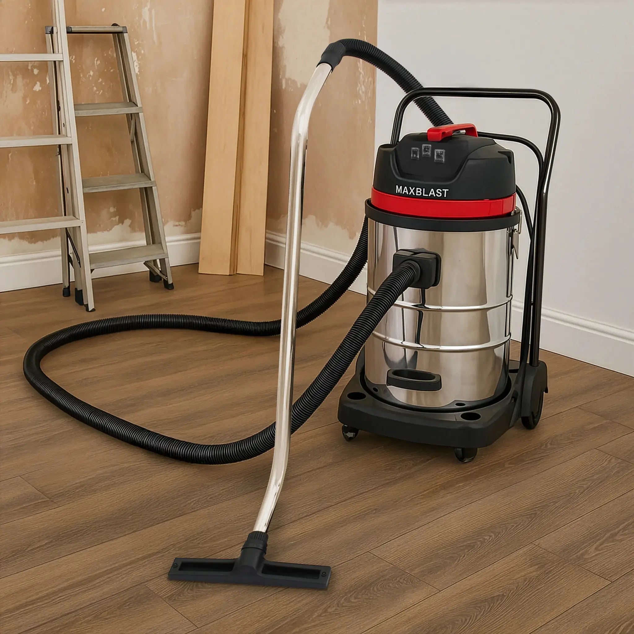 Monster Shop 80L Wet & Dry Vacuum With 5m Hose -
