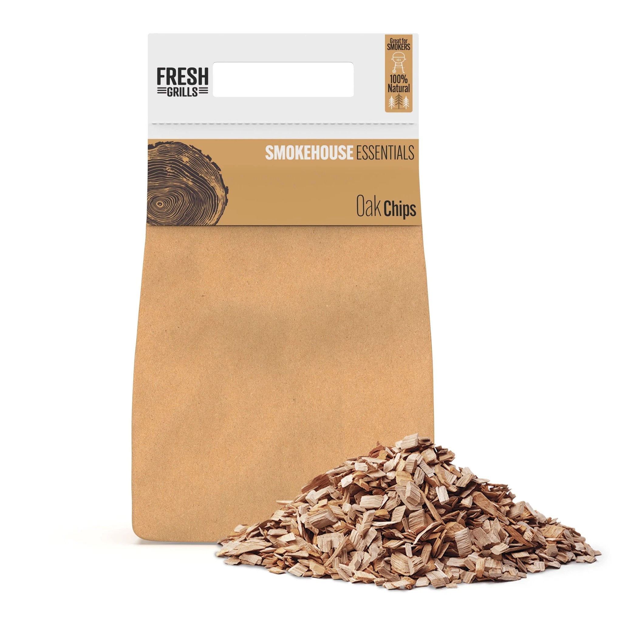 Portable BBQ with Oak Wood Chips by Monster Shop