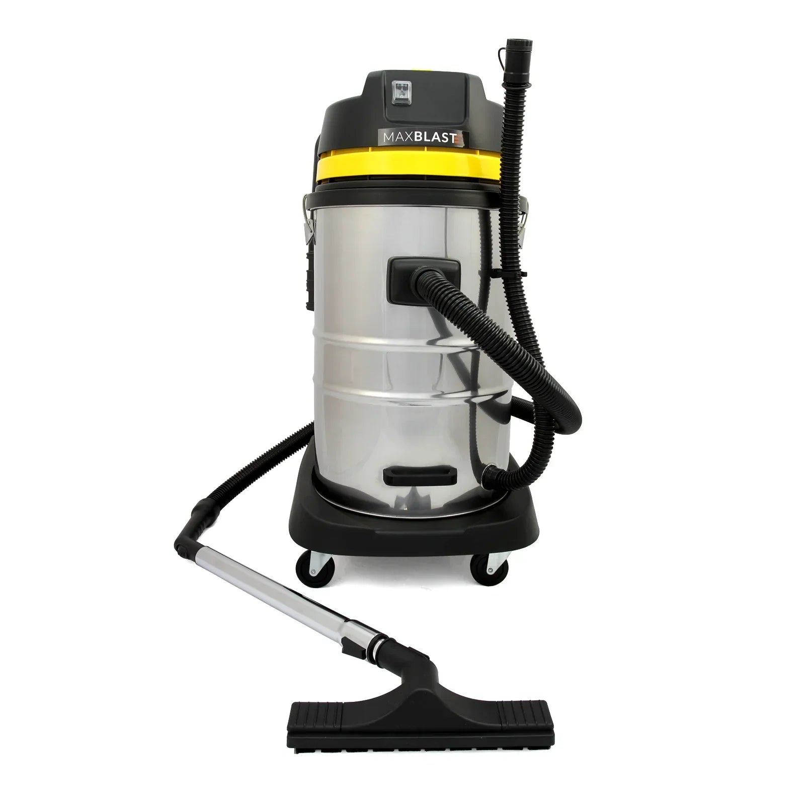 Monster Shop Gutter Vacuum Poles & 50L Wet & Dry Vacuum -