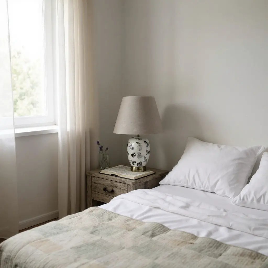MSL 41CM LAMP AND SHADE - Lamp