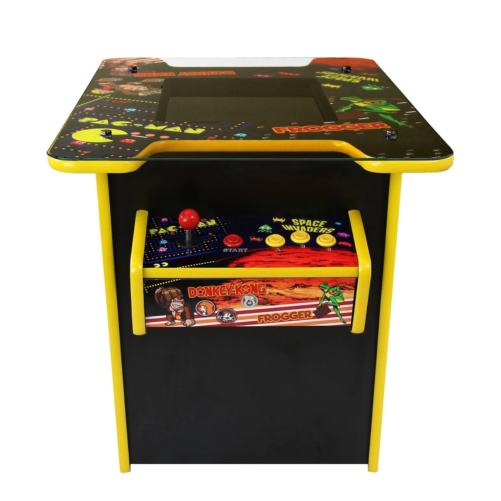 Monster Shop Retro Cocktail Table Arcade Games Machine -