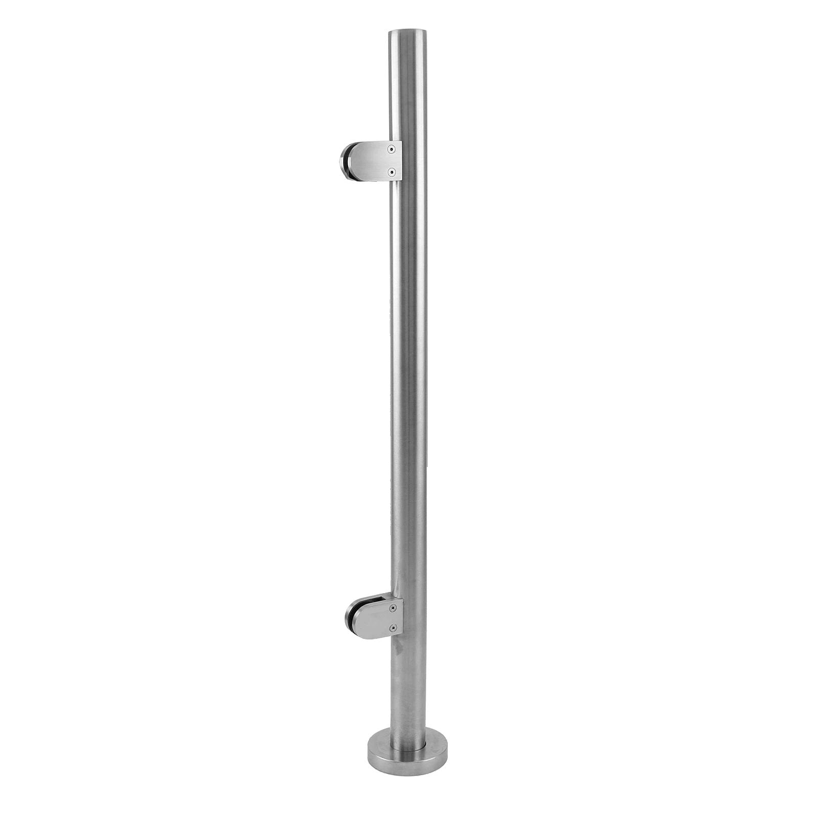 Monster Shop MonsterShop Stainless Steel Balustrade, End Post, 110cm H -