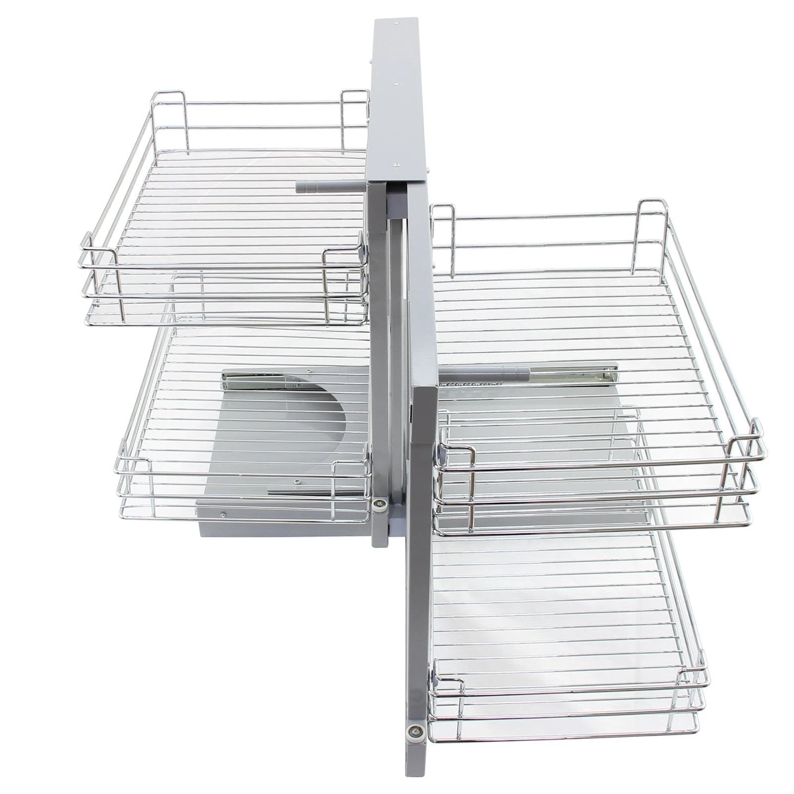 KuKoo Magic Corner Pull Out Kitchen Cupboard Drawers - Right Hand by Monster Shop