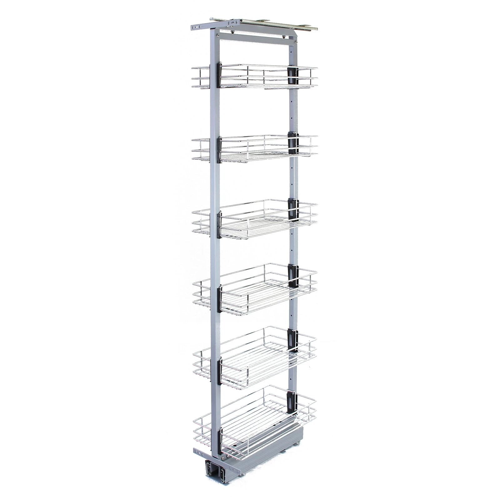 Monster Shop KuKoo Pull Out Soft Close Kitchen Larder – 46cm D x 190-220cm H -