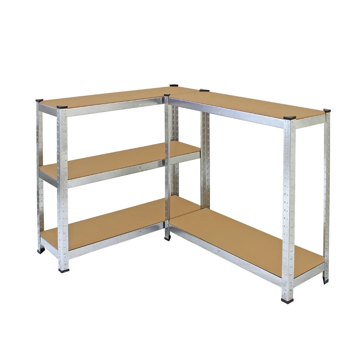 6 x GALWIX 90cm x 180cm x 30cm Galvanised Racking by Monster Shop
