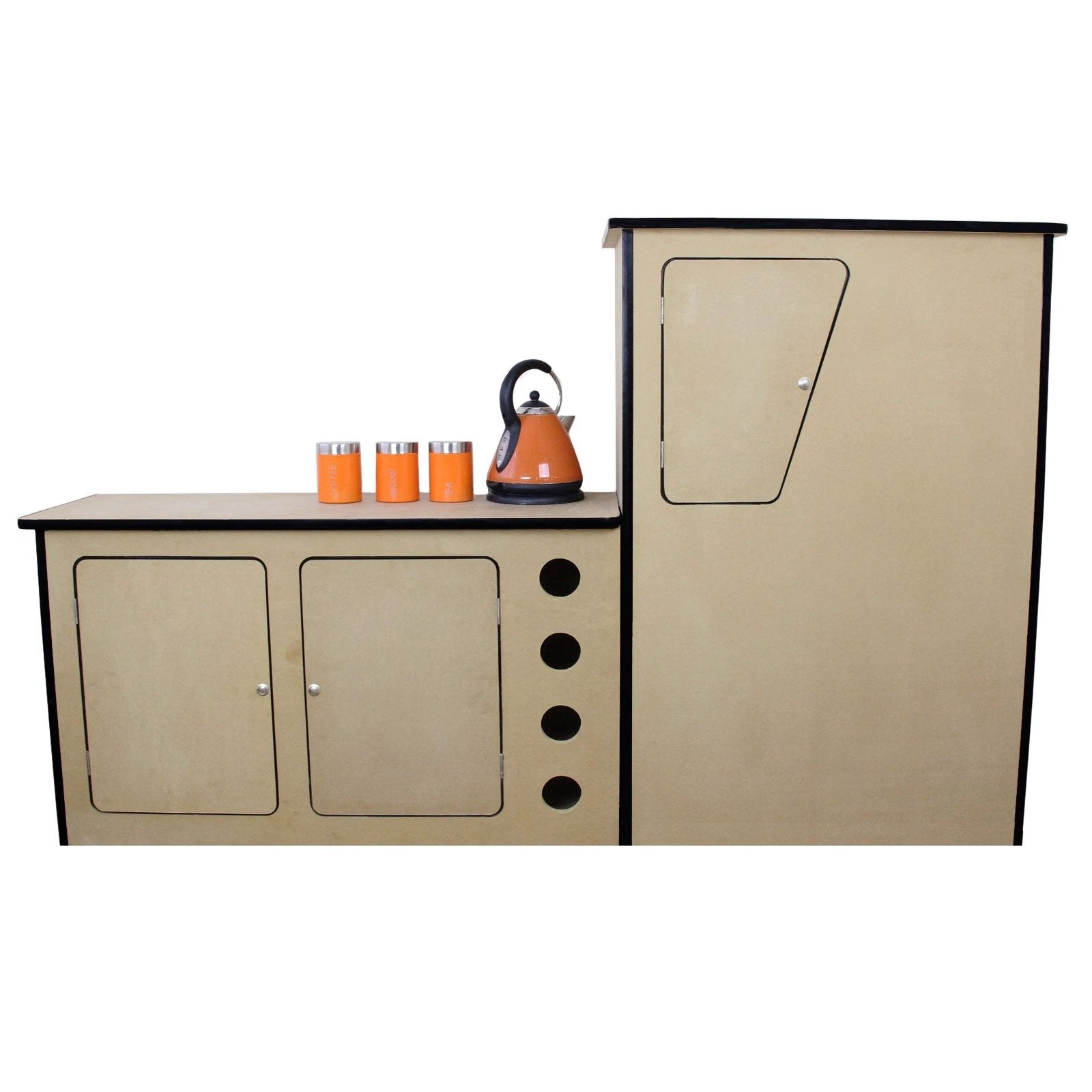 Monster Shop 11sqm Black Van Lining & Glue With Camper Kitchen -