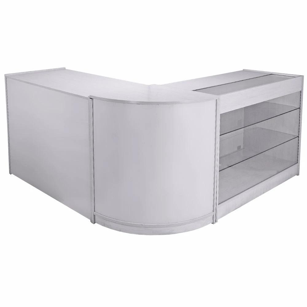 Mars Brilliant White Shop Counter & Retail Display Set by Monster Shop