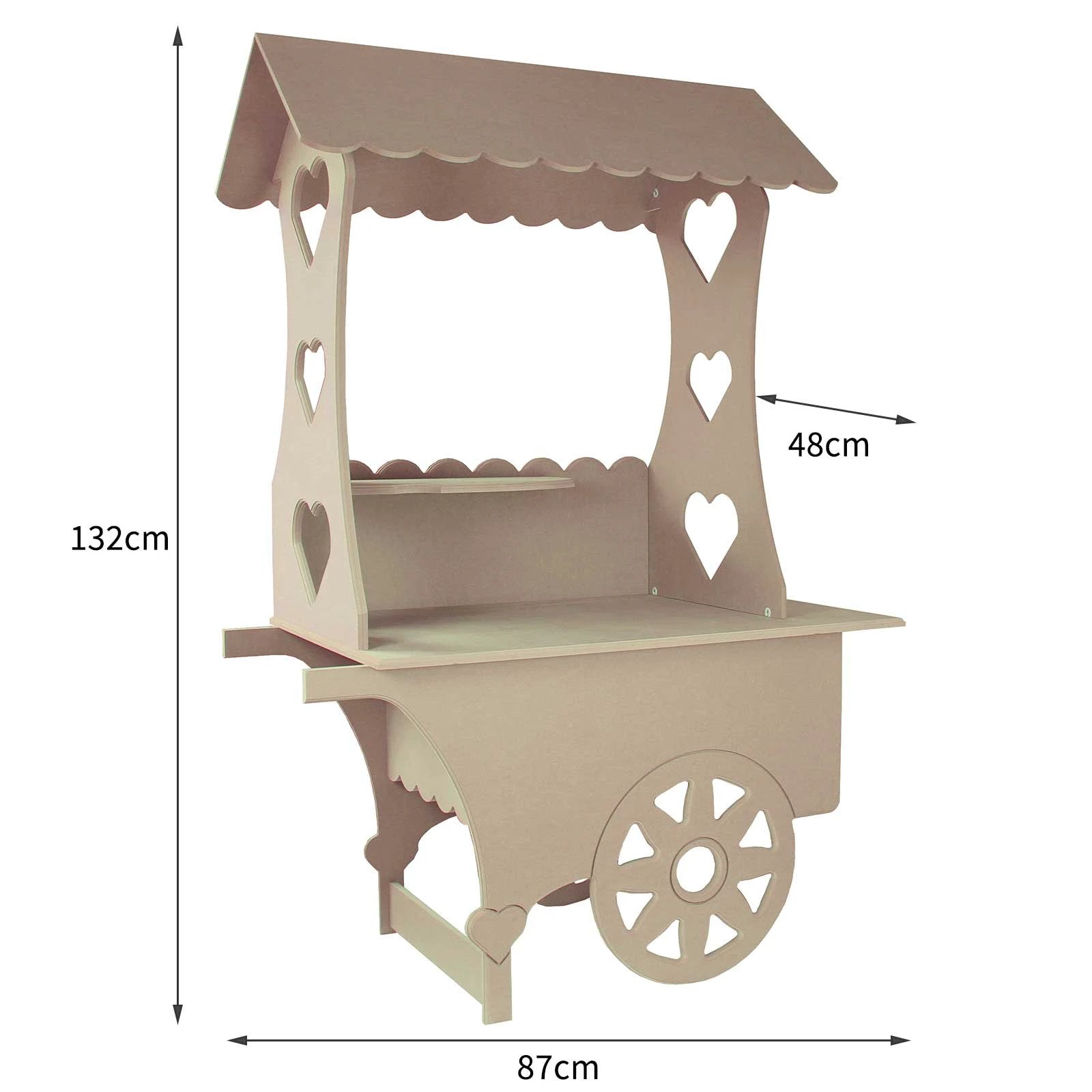Monster Shop KuKoo Mini Candy Cart Wedding Sweet Stall -