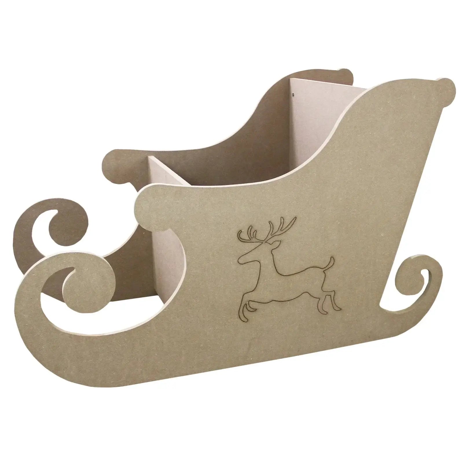 Monster Shop MDF Santa Sleigh -