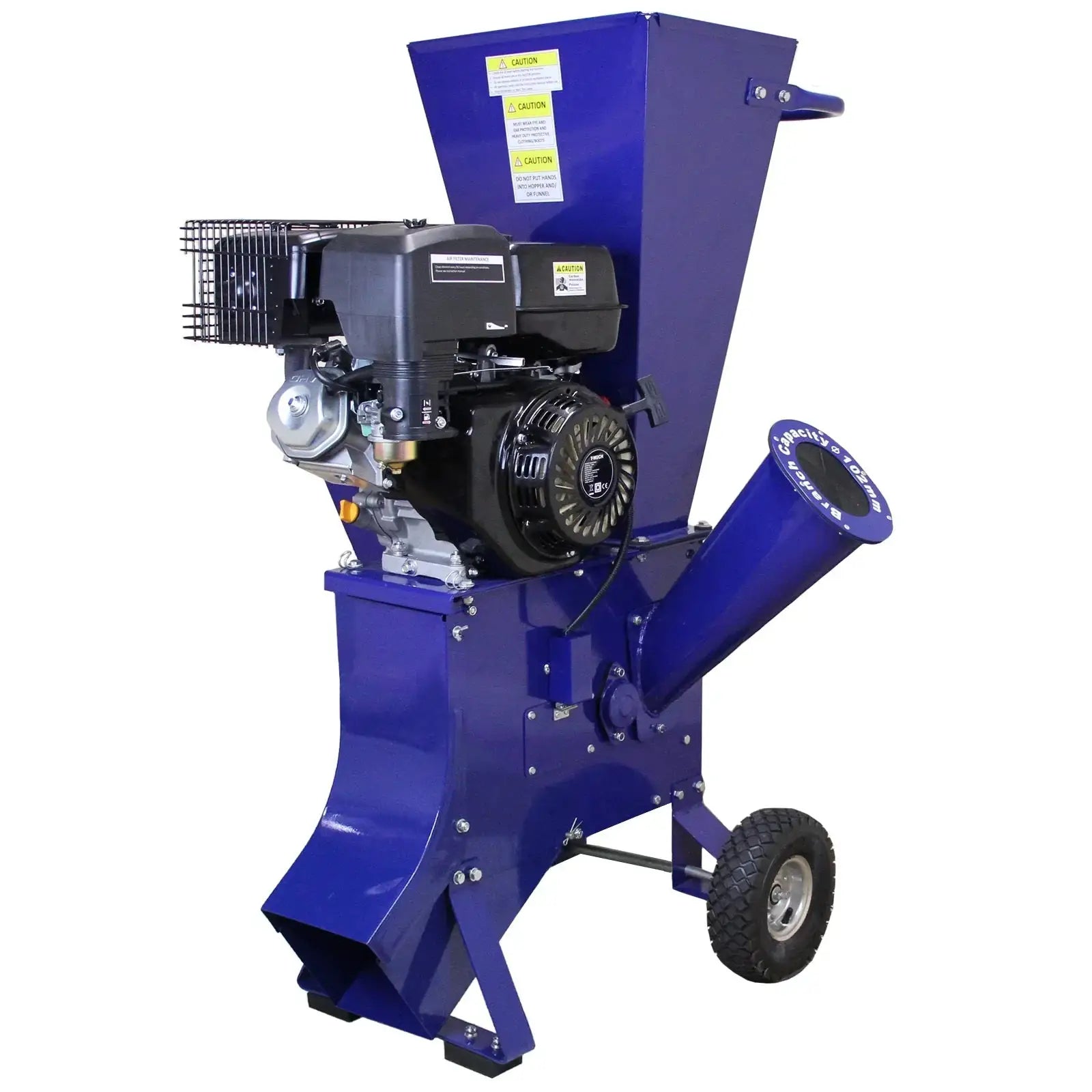 Monster Shop T-Mech Log Splitter 5T 370mm & T-Mech 15HP Wood Chipper -