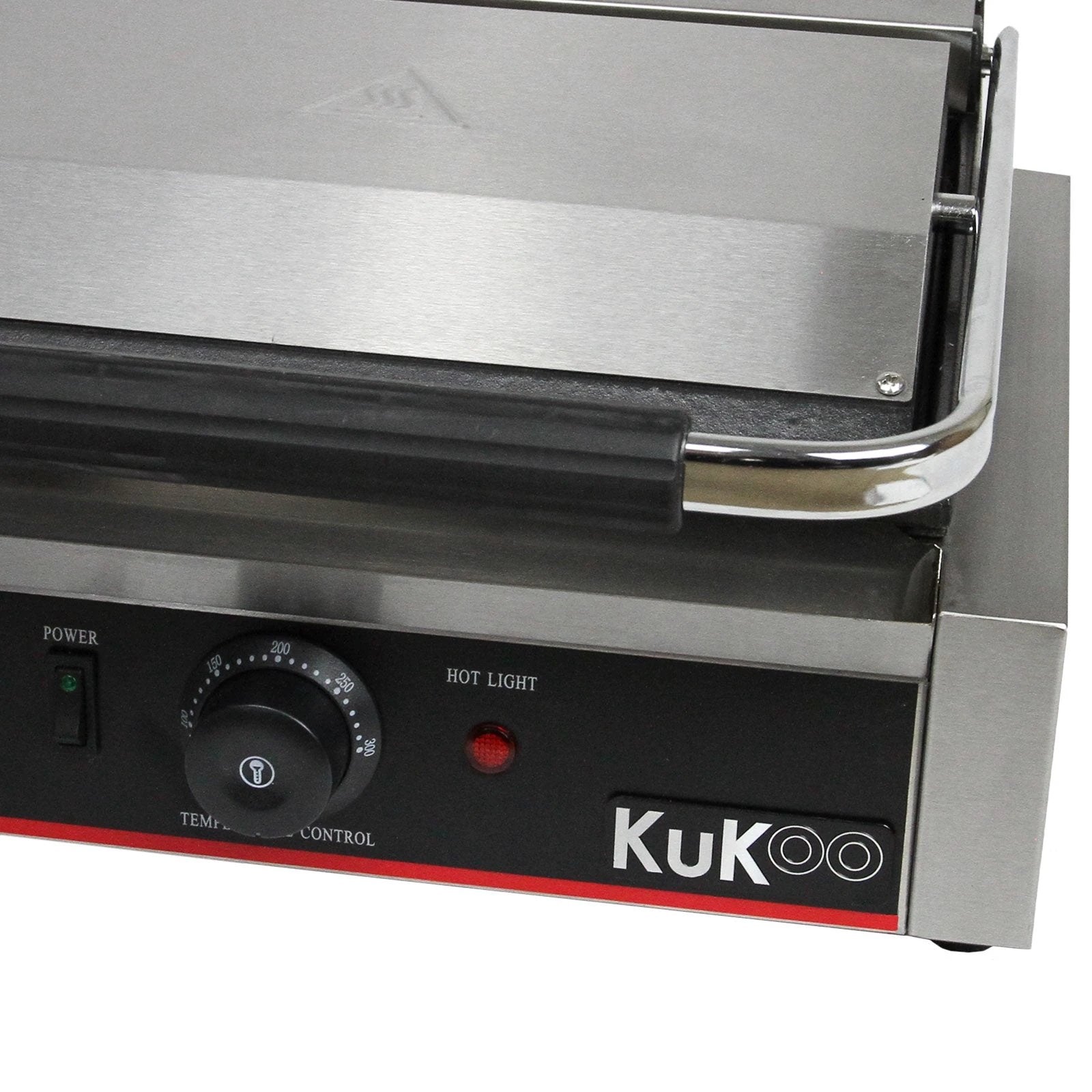 KuKoo Grooved & Flat Panini Press by Monster Shop