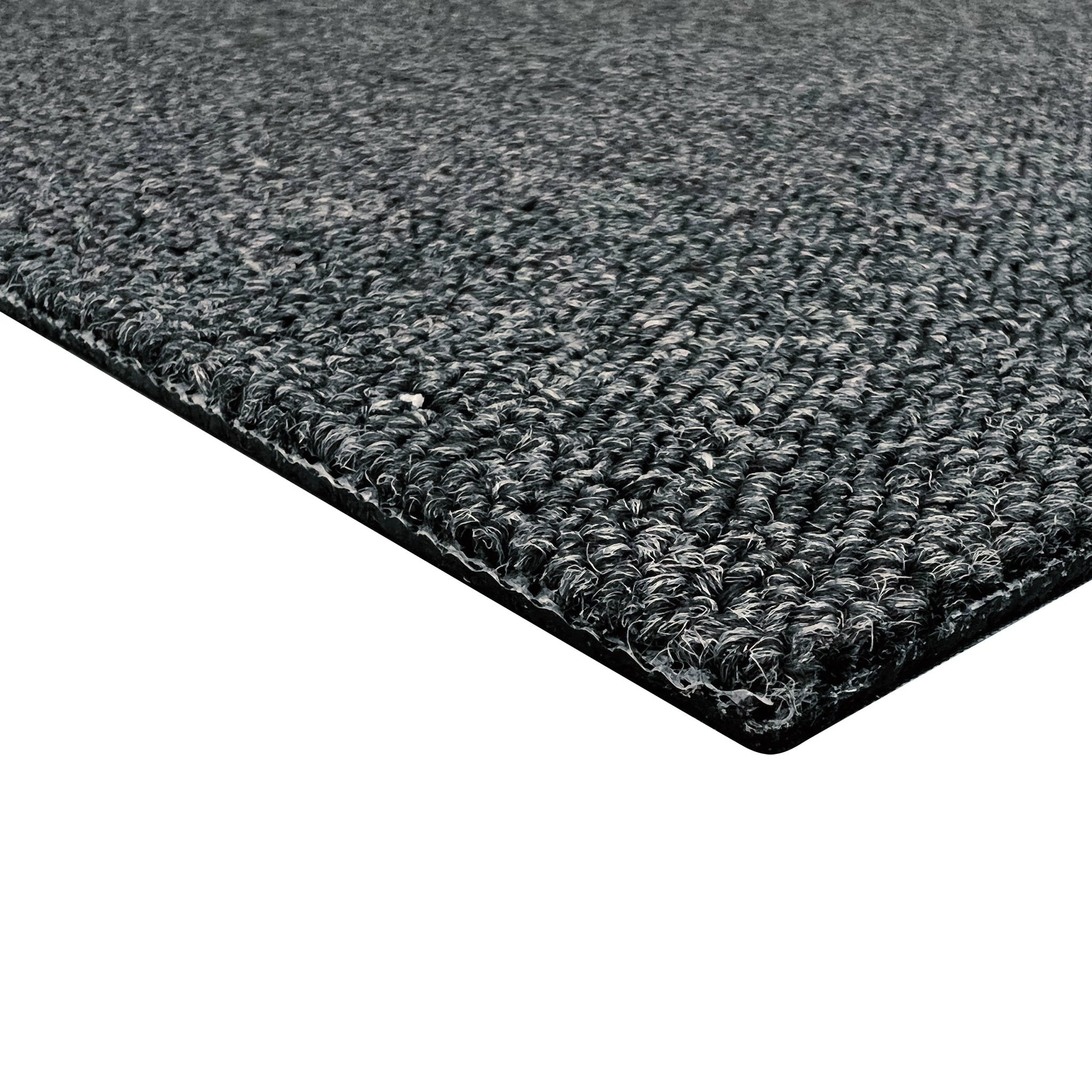 Monster Shop 40 x Carpet Tiles Charcoal Black 10m2 -