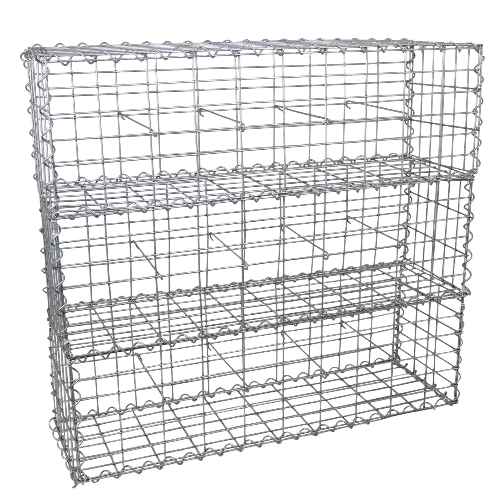 Monster Shop Gabion Baskets 100 x 30 x 30cm / 3 Pack -