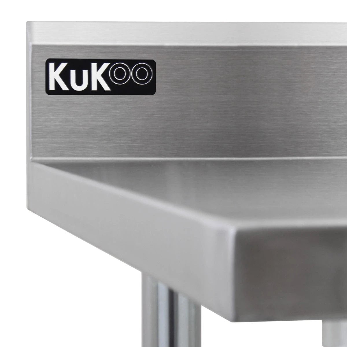 Monster Shop 5ft Stainless Steel Catering Bench & 2 x Wall Mounted Shelves -