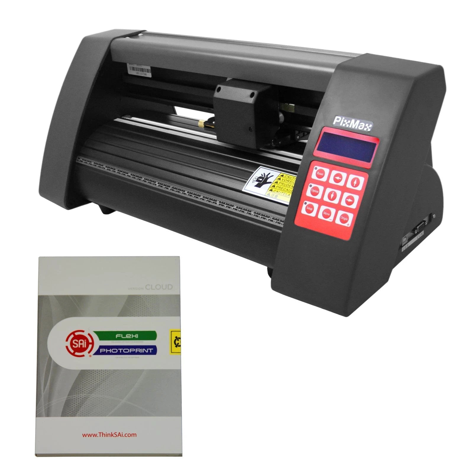 PixMax 20" Vinyl Cutter Mini & Flexi Starter Software by Monster Shop