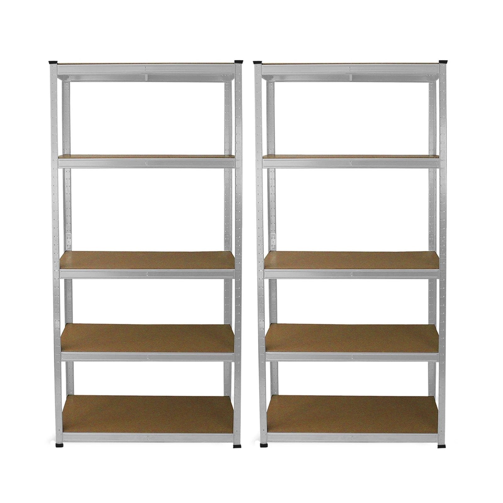 2 x Galvanised Racking Units 90 x 40 x 180 by Monster Shop